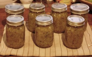 Sweet Zucchini relish small