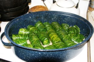 Stuffed cabbage small