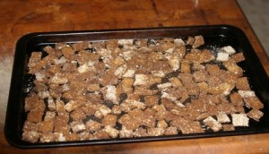 Peanut Butter and Oat flour dog treats